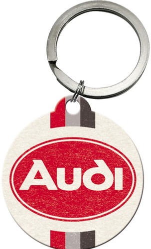Schlüsselanhänger audi logo - schlüsselanhänger,